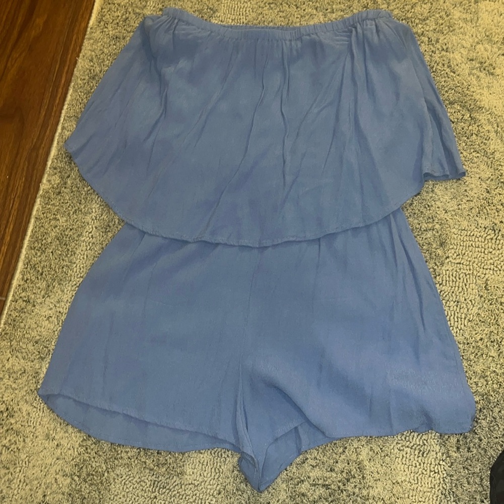 Show Me Your MuMu Blue Romper